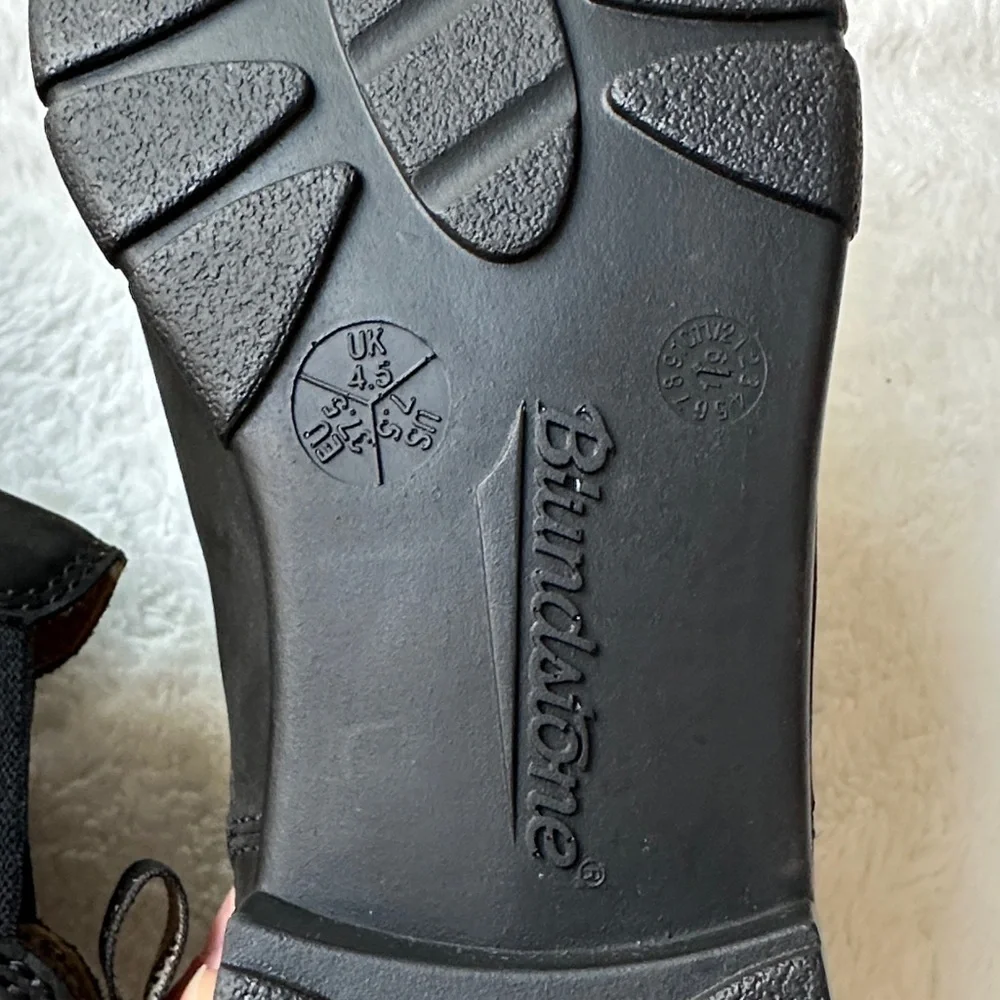 Blundstone Classic Black Leather Ankle Boots Size 7.5 US Women's - Picture 8 of 8